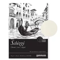 Blok Gamma Fabriano Schizzi 90 gsm A3 50 ark.