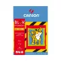 Blok Szkolny Kolorowy Rysunkowy Canson 80 gsm A4 21 x 29,7 cm 400075200