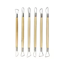 Komplet Narzedzi Do Modelowania Drewniano Metalowych 6 Szt.  A15207