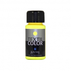 Farba Do Tkanin Schjerning Textil Color 50 Ml 1673 Neon Yellow