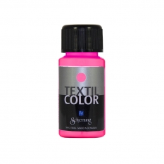 Farba Do Tkanin Schjerning Textil Color 50 Ml 1676 Neon Pink