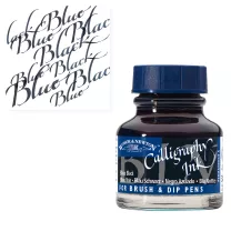 Tusz do Kaligrafii Winsor & Newton Calligraphy Ink 30 ml Blue Black 1111034