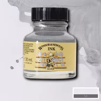 Tusz Winsor & Newton Drawing Ink 30 ml 617 Silver