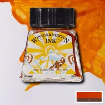 Tusz Winsor & Newton Drawing Ink 14 ml 633 Sunshine Yellow