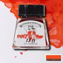 Tusz Winsor & Newton Drawing Ink 14 ml 680 Vermilion