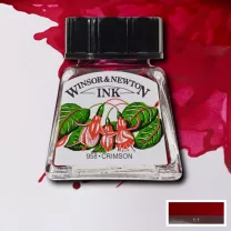 Tusz Winsor & Newton Drawing Ink 14 ml 203 Crimson