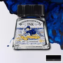 Tusz Winsor & Newton Drawing Ink 14 ml 660 Ultramarine