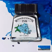 Tusz Winsor & Newton Drawing Ink 14 ml 176 Cobalt