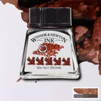 Tusz Winsor & Newton Drawing Ink 14 ml 441 Nut Brown