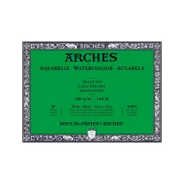 Blok Akwarelowy Arches Cold Press Natural White 300 gsm 26 x 36 cm 20 ark. A1795061
