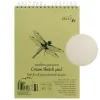 Blok do Rysowania Smlt Art Sketch Pad Cream 80 gsm Ważka Spirala A4 100 ark. EB-100TS/C