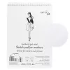 Blok do Marker&oacute;w SMLT Art Sketch Pad For Markers 100 gsm 50 ark. Modelka A4 Spirala MB-50TS