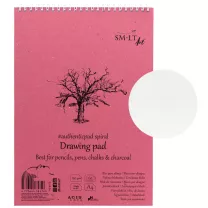 Blok do Rysowania SMLT Art Drawing Pad 120 gsm 60 ark. Drzewo A4 Spirala PB-60TS