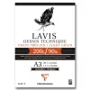 Blok Clairefontaine Lavis Technical Drawing 200 Gsm 10 Ark. A3 96342c