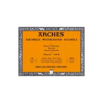 Blok Akwarelowy Arches Rough Natural White 300 gsm 23 x 31 cm 20 ark. A1795085