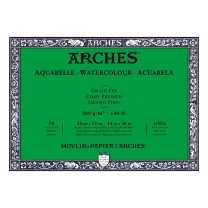 Blok Akwarelowy Arches Cold Press Natural White 300 gsm 36 x 51 cm 20 ark. A1795063