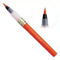 Brush Pen Kuretake Bimoji Cambio Medium Shu-Boku Vermilion XO50-070B