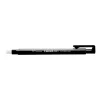 Gumka Tombow Mono Zero Prostokątna 2,5 x 5 mm Czarna EH-KUS11-B