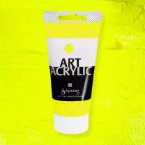 Farba Akrylowa Schjerning Art Acrylic 75 ml 5371 Fluorescent Yellow
