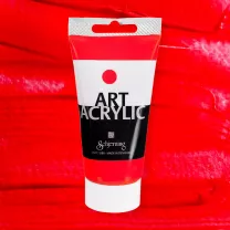 Farba Akrylowa Schjerning Art Acrylic 75 ml 5373 Fluorescent Red