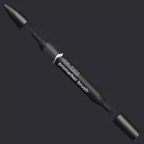 Promarker Brush Winsor & Newton Black XB