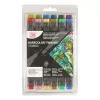 Markery Kuretake Kurecolor Twin Ws 12 Dull Colors KC-3000N/12B4