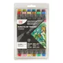 Markery Kuretake Kurecolor Twin Ws 12 Dull Colors KC-3000N/12B4