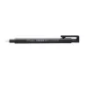 Gumka Tombow Mono Zero Okrągła 2,3 mm Czarna EH-KUR11-B