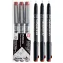 Pisaki Kuretake Zig Cartoonist Mangaka Assortment Set 3 Sepia CNM/3VSP