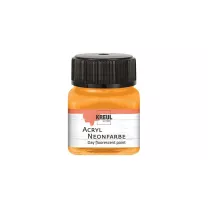 Farba Akrylowa Kreul Fluorescent Paint 20 ml Neon Orange 77262