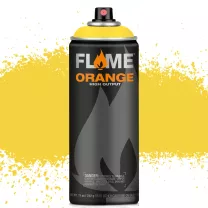 Farba Akrylowa Matowa W Sprayu Molotow Flame Orange 400 ml 102 Zinc Yellow