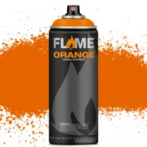 Farba Akrylowa Matowa W Sprayu Molotow Flame Orange 400 ml 204 Light Orange