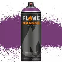 Farba Akrylowa Matowa W Sprayu Molotow Flame Orange 400 ml 396 Violet