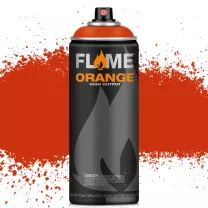 Farba Akrylowa Matowa W Sprayu Molotow Flame Orange 400 ml 214 Red Orange