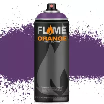 Farba Akrylowa Matowa W Sprayu Molotow Flame Orange 400 ml 398 Deep Violet