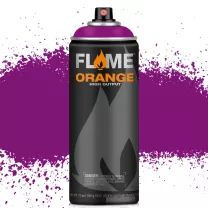 Farba Akrylowa Matowa W Sprayu Molotow Flame Orange 400 ml 404 Traffic Purple