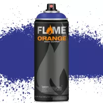 Farba Akrylowa Matowa W Sprayu Molotow Flame Orange 400 ml 426 Cosmos Blue