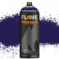 Farba Akrylowa Matowa W Sprayu Molotow Flame Orange 400 ml 428 Cosmos Blue Dark