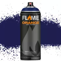 Farba Akrylowa Matowa W Sprayu Molotow Flame Orange 400 ml 515 Ultramarine Blue