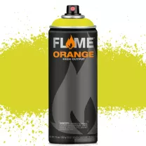Farba Akrylowa Matowa W Sprayu Molotow Flame Orange 400 ml 623 Crazy Green