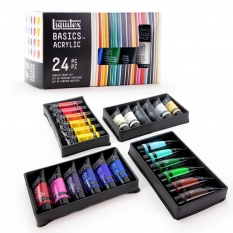Farby Akrylowe Liquitex Basics Acrylic Color Set 24 x 22 ml 3699328