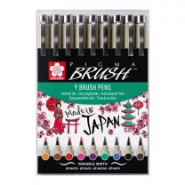 Pisaki Sakura Pigma Brush 9 Set POXSDKBR9