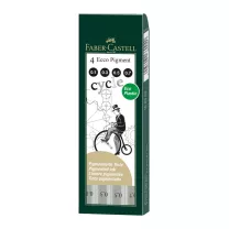 Zestaw Cienkopis&oacute;w  Faber Castell Ecco Pigment 4 Set 166004