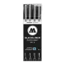 Cienkopisy Molotow Blackliner 4 Set 2 200487