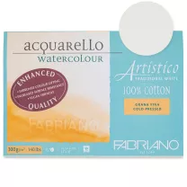 Blok do Akwareli Fabriano Artistico 300 gsm Traditional White Cold Pressed 35,5 x 51 cm 19013551