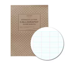 Zeszyt Do Kaligrafii Archies Straight Calligraphy Guide Sheets 1,25 Mm Portrait