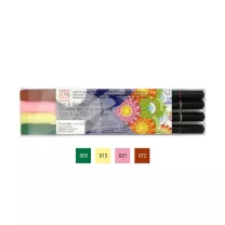 Pisaki Kuretake Art & Graphic Twin 4 Autumn set TUT-80/V4AU