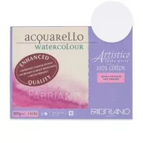 Blok do Akwareli Fabriano Artistico 300 gsm Extra White Hot Pressed 23 x 30,5 cm 19302330