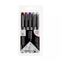 Zestaw Kuretake Zig Cartoonist Mangaka 01 5 Colours Set CNM-01/5V