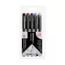 Zestaw Kuretake Zig Cartoonist Mangaka 01 5 Colours Set CNM-01/5V